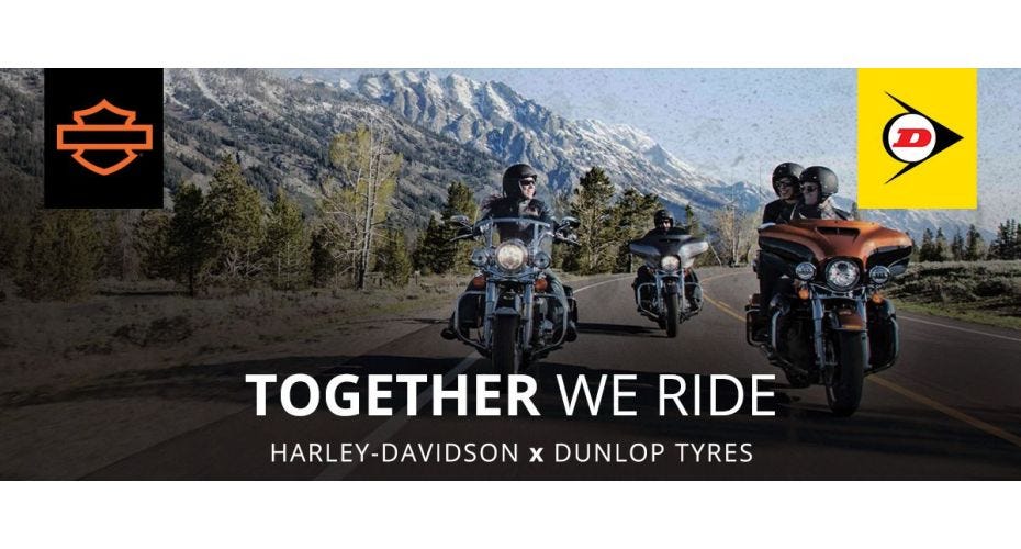 Harley Davidson x Dunlop Tyres