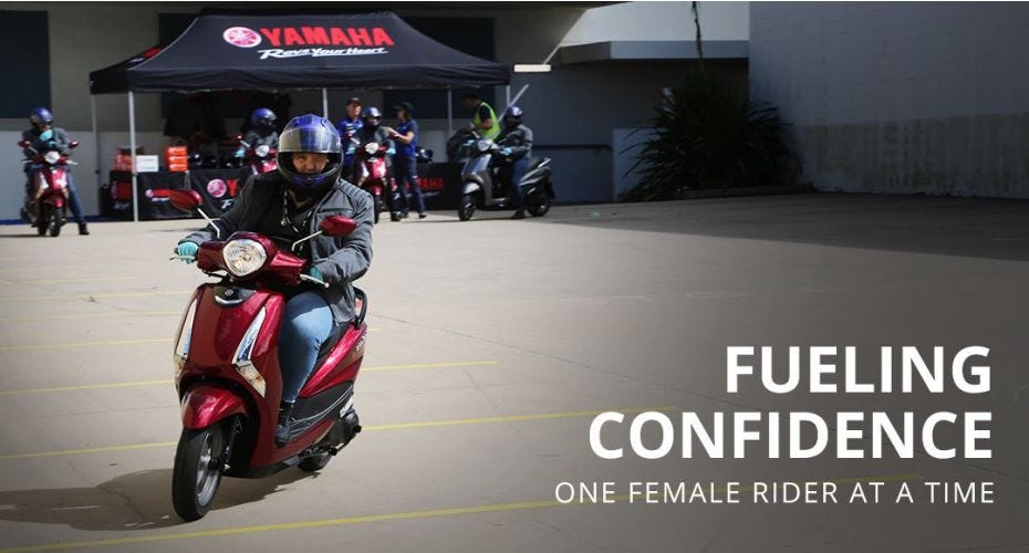 Ficeda Backs Yamaha’s ‘Revs Her Heart’ Campaign to Empower the Next Generation of Female Riders