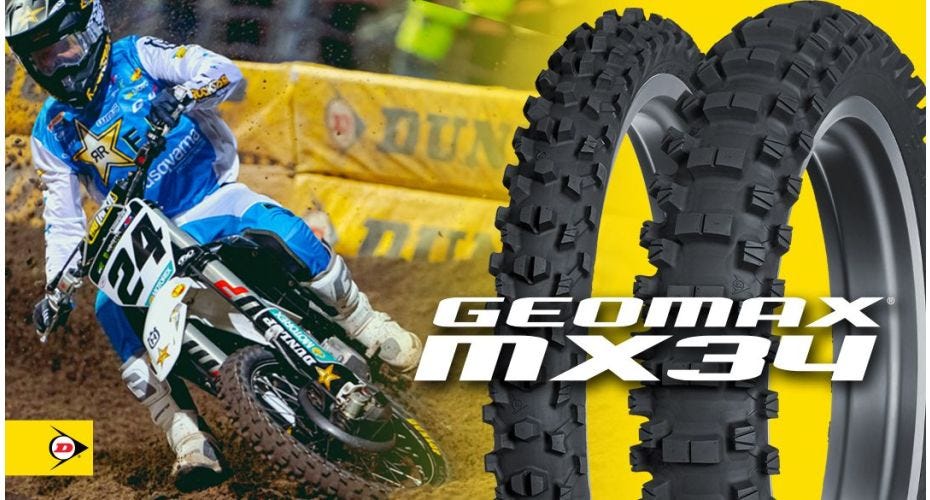 Dunlop Geomax MX34 Tyre