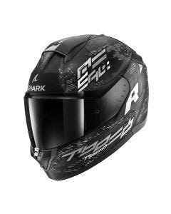 Shark Ridill 2 Molokai Mat Helmet - Black/White/Silver