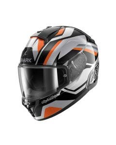Shark Ridill 2 Apex Helmet - Troy Lee Designs - Silver/Black/Orange