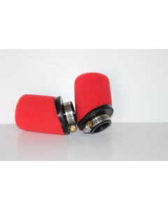 UNIVERSAL POD FILTER 35 X 100 X 72MM ANGLED RED